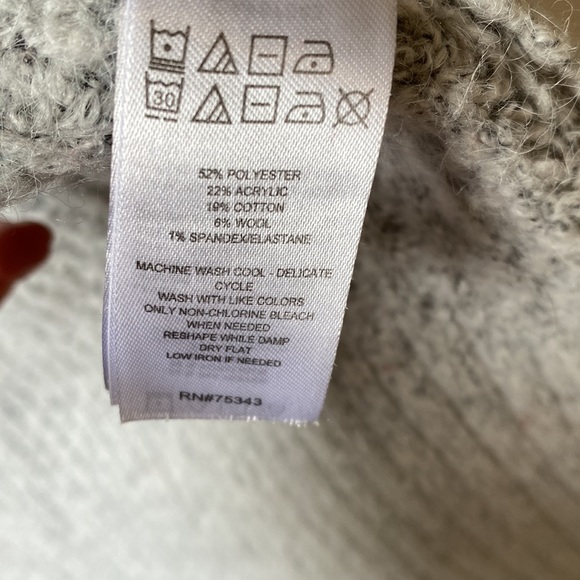 Jessica Simpson wool blend knee length cardigan - Picture 4 of 6